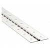 Continuous Hinge, Nickel, 8 ft. L, 3 in. W
