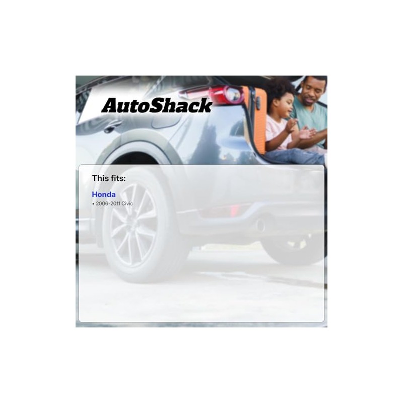 AutoShack Front Drilled & Slotted Brake Rotors Premium Ceramic Brake