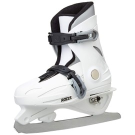 Roces 450519 Kids Model MCK II F Ice Skate, US 4-7, White/Black