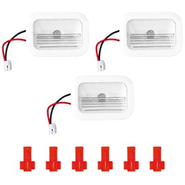 Earthtec W10843353 W10695459 Replacement for Whirlpool Freezer Refrigerator LED Light Bulb Compatible with Kenmore Maytag W11683243 W11126053 W10660728 W10279030 W11205083 W10279030 3 Pack