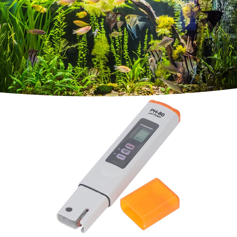 Water Quality Tester 2 in 1 PH Temperature Meter Auto