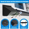 Wosijm Wall Vent Cap for Broan Exhaust Fan ​for Kitchen