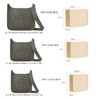 Lckaey Felt Organizer-for Hermes Evelyne III tpm pm gm Bag