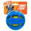 3.8in TPR Squeak and Crunch Ball – Blue