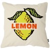 & Packable 69907 Lemon Cushion Cover 17.7 x 17.7 inches