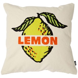 & Packable 69907 Lemon Cushion Cover 17.7 x 17.7 inches (45 x 45 cm), Men's, Women's, Cotton