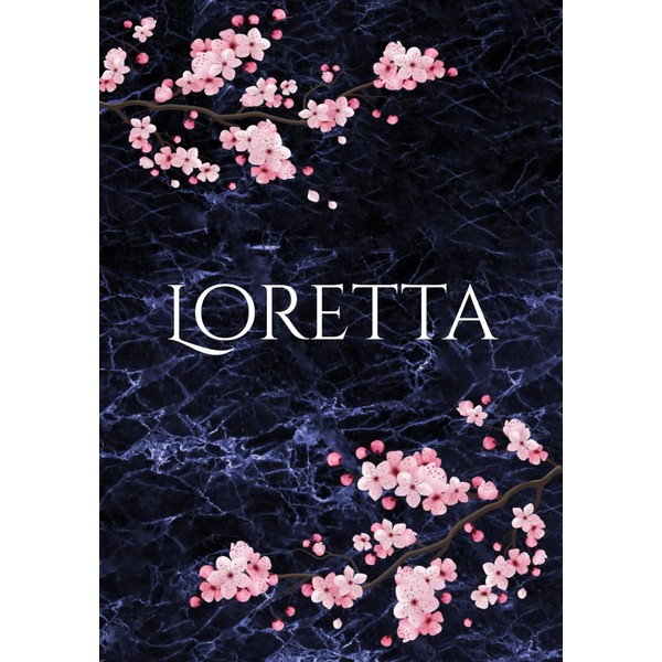 Loretta: personalized notebook Notizbuch with 110 lined pages | Journal
