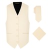 Oliver George 3pc Men's Vest and Tie Set For Men