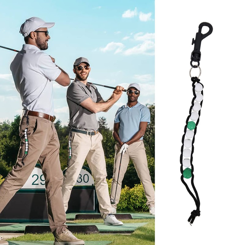 Doyeemei Scoreboard Golf Score Counter Scoring Board 2 Pieces Golf