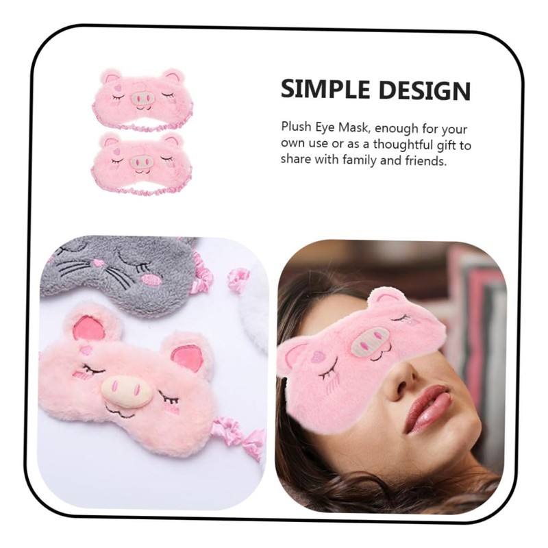 Baluue Eye Sleep Mask for Boys and Girls Animal Masks