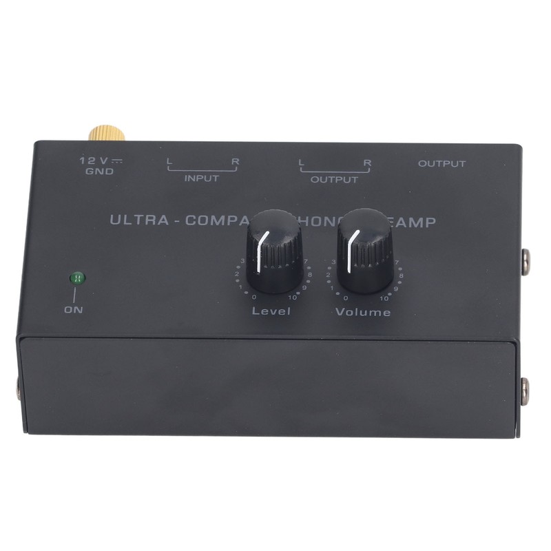 Professional Sound Mixer PP500A Vinyl Record Player Preamplifier Active RIAA