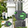 ALAIAL Retractable Garden Hose Reel, 1/2 in x 100 Ft,