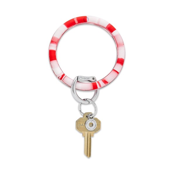 Oventure Big O Keyring – Cherry On Top Marble Silicone