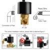Heschen Brass Electric Solenoid Valve 2W-040-10K PT3/8'' DC12V Direct Actuation