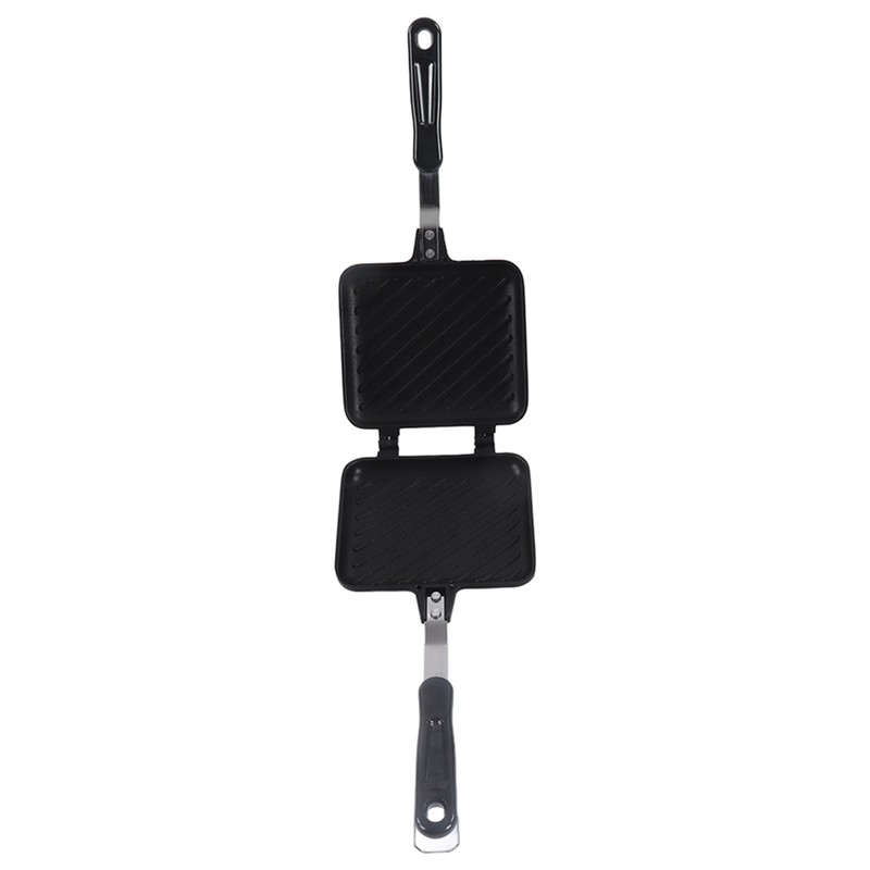 Sandwich Pan Breakfast Double Sided Frying Pan Flat Bottom Nonstick