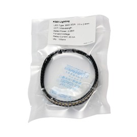 KQO 100 Pieces of PLCC-2 Surface Mount LEDs, 3528 Size SMD SMT LED - Pink, 100pcs