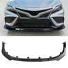 Matte Black Front Bumper Lip Splitter for 2021-2024 Toyota Camry