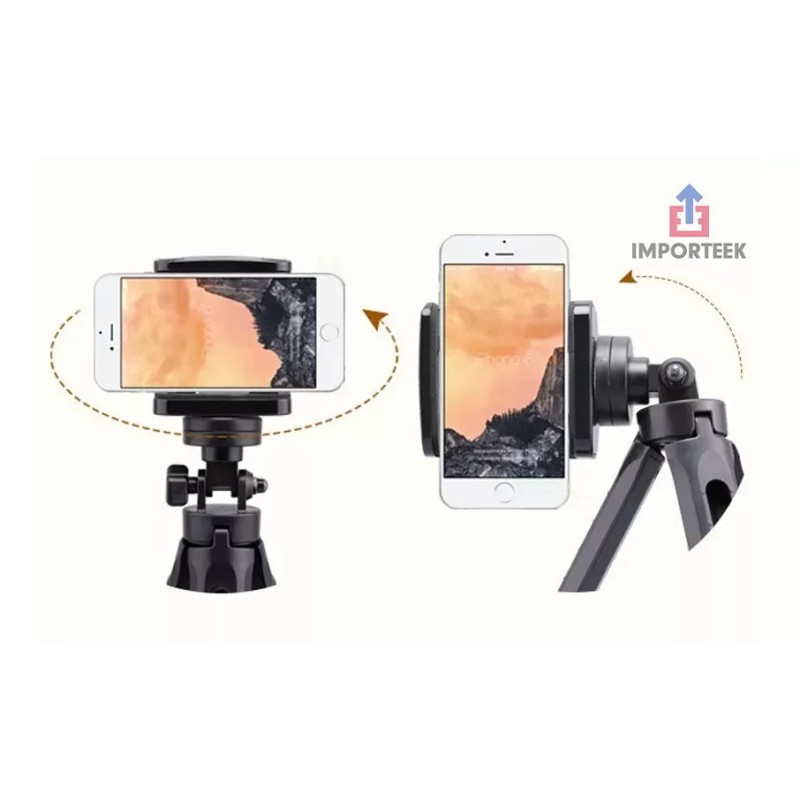 Importeek Soporte Tripie Celular Base Adaptador Camara Universal 360
