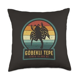 Gobekli Tepe Scorpion Throw Pillow