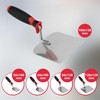 KOTARBAU® Stainless Steel Masonry Trowel 100 x 128 mm Plastering