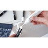 KREUL 92781 Textile Marker Opaque, Fine, White, Line Width 1