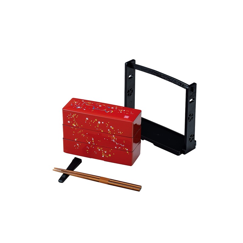 Tatsumiya 303032 Nodata Bento Box with Handle, 20.2 fl oz
