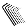 WOWOWO 7pcs 0.7mm-3mm Mini Hex Socket Wrench Wrench Screwdriver Tool