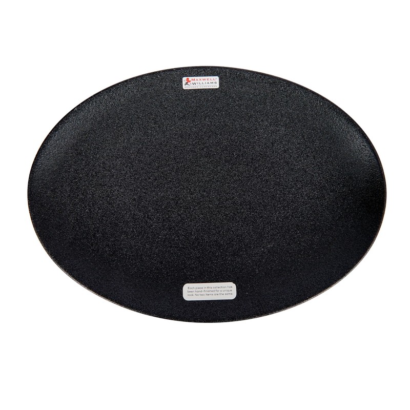 Maxwell and Williams Caviar 30cm Oval Plate