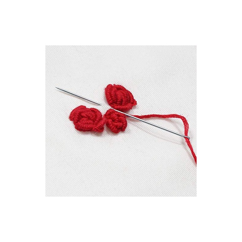 Dritz 56M-39 Milliners - Agujas de mano, tamaño 3/9, níquel