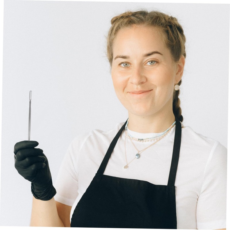 Healeved Ergonomic Handle Lash Brush Stainless Steel Eyelash Separator Tool