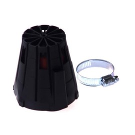 Air Filter Boxed 28 mm Straight Black
