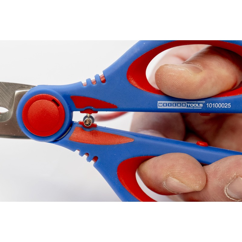 WEICON TOOLS Electrician's Scissors XL Electrician Scissors for Cutting, Stripping