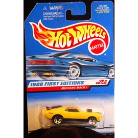 Hot Wheels 1998 First Editions #29 Mustang Mach 1 1:64 Scale Collectible Die Cast Car