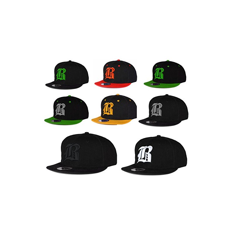 morefaz New Unisex Snapback Hat Cap Gothic 3D B Flexfit