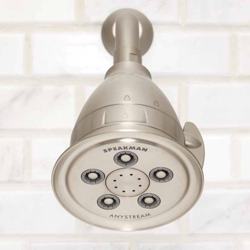 Speakman S-2005-HBFBN Hotel Pure Anystream High Pressure Shower Head-2.5 GPM