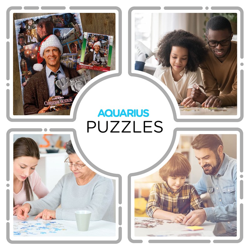 Aquarius Christmas Vacation 1000 Piece Jigsaw Puzzle