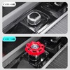 PAVIKE Engine Start Button (2 Pieces) Car Start Button, Lever,