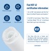 PERCOLA KWF1000 Water Filter, NSF 42 & 372 Certified Filter,