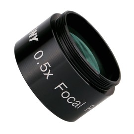 SVBONY Astronomical Telescope Accessories Telescope Focal Reducer 0.5X M28.5X0.6 Metal (Upgraded Version) Black