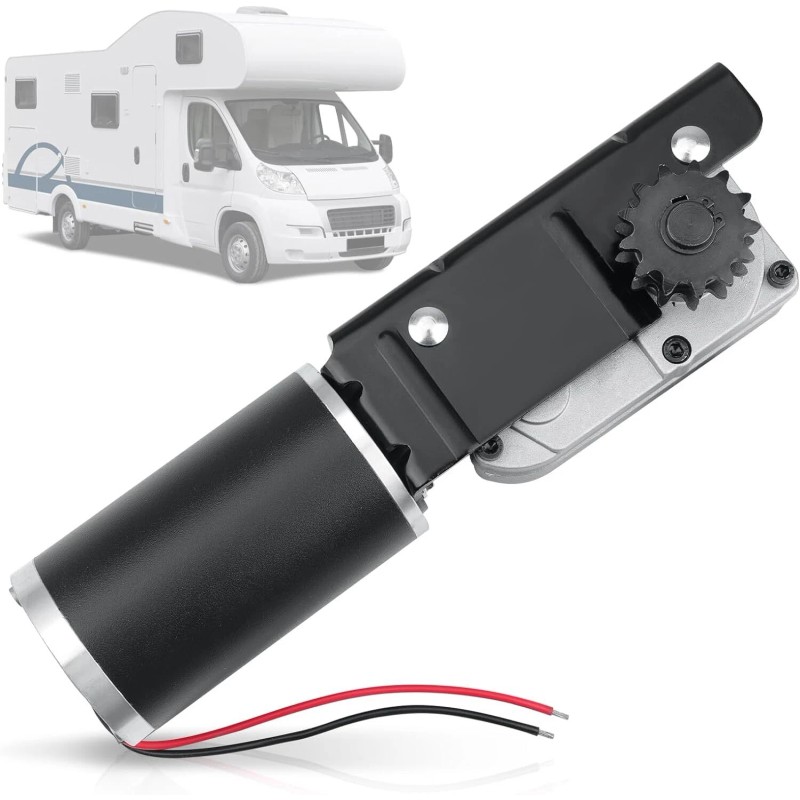 VEHITO RV Slide Out Gear Box and High Output Motor,Replace