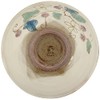 Hasami Ware 62366 Rice Bowl (Large), Flower (Strawberry) Handle, Purple