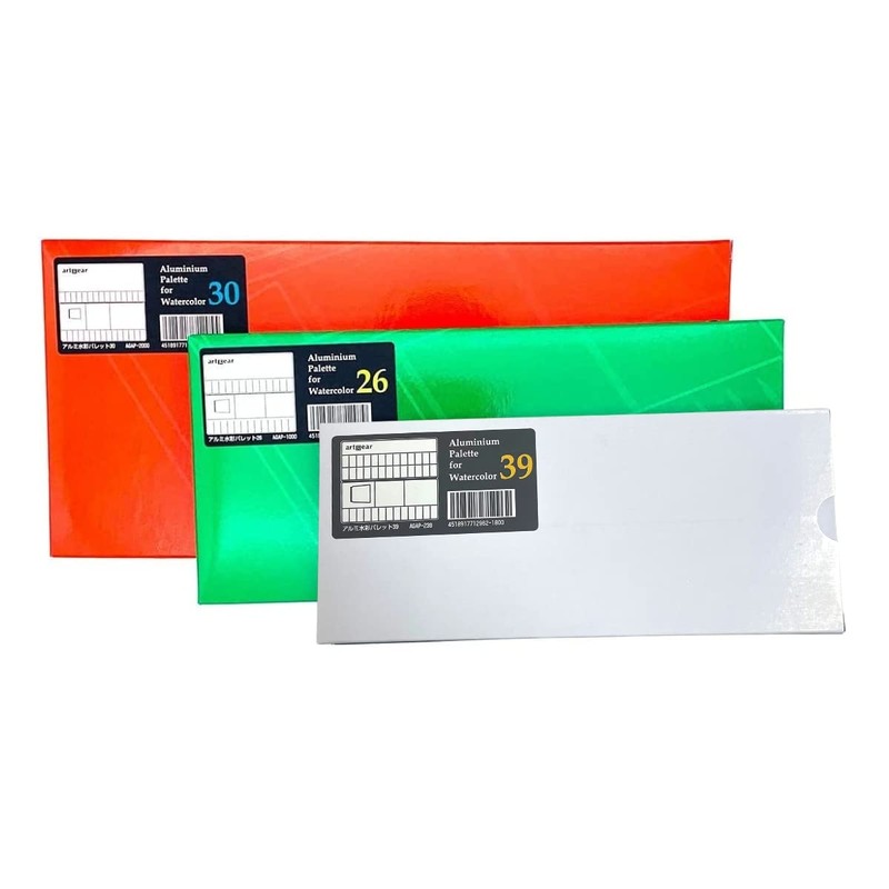 artgear Acrylic Watercolor Aluminum Watercolor Palette (26 Holes)