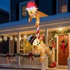 2.2M Inflable Galleta de Jengibre, Gigante Inflable Navidad Exterior