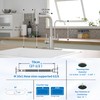 Kitchen Faucets with Water Filter and Pull Down Sprayer,Waterfall Kitchen