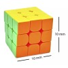 LA FABRICA DEL JUEGO Llavero Cubo Magico 3x3 3cm Destreza
