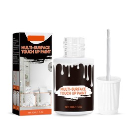 XZMCAT 2 Pezzi da 30 ML Vernice per Riparazione Smalto, Vernice per Vasca da Bagno Bianca, Pittura per Piastrelle Bagno, Multiuso per Vasca, Armadi, Doccia, Lavandino, Graffi e Scheggiature