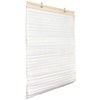 Red Lantern Rice Paper Cordless Window Shade Blinds - White
