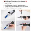 4-in-1 DEF Antifreeze Coolant Refractometer for Automobile Antifreeze System, Diesel