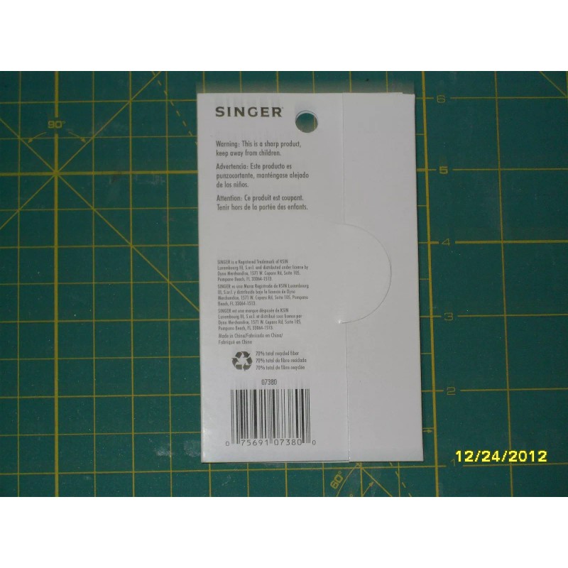 Singer HAND NEEDLES - 60 Pack