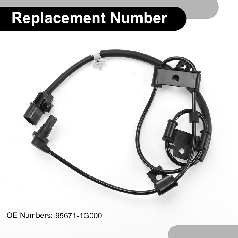 Partuto ABS Wheel Speed Sensor Front Right ABS Sensor Anti-lock